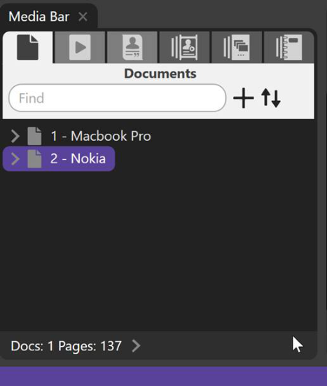 Nokia document showing 137 pages