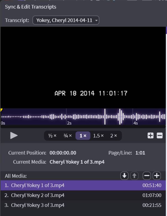 Adding all media segments at once
